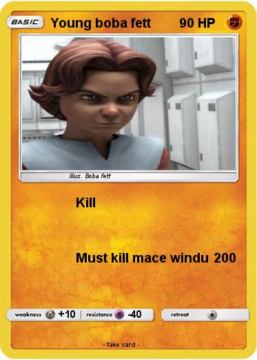 Pokemon Young boba fett