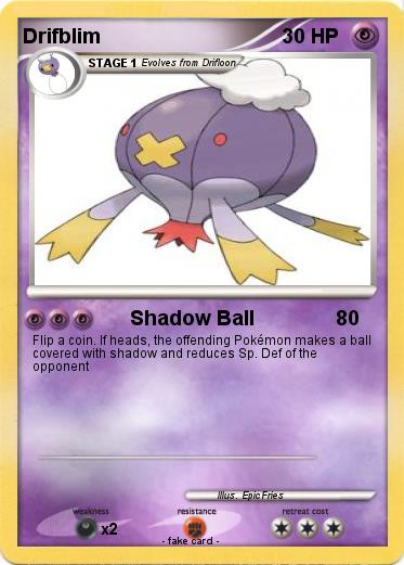 Pokemon Drifblim