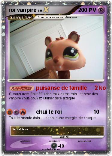 Pokemon roi vanpire