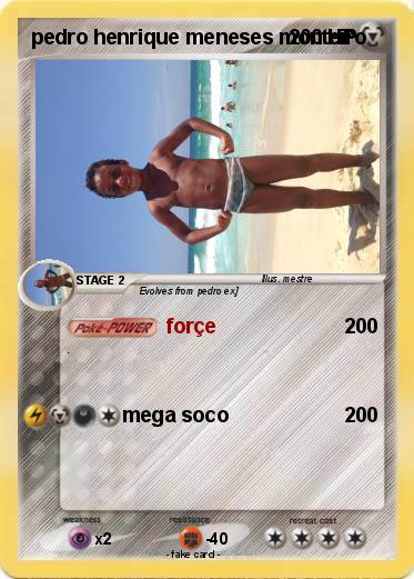 Pokemon pedro henrique meneses monteiro