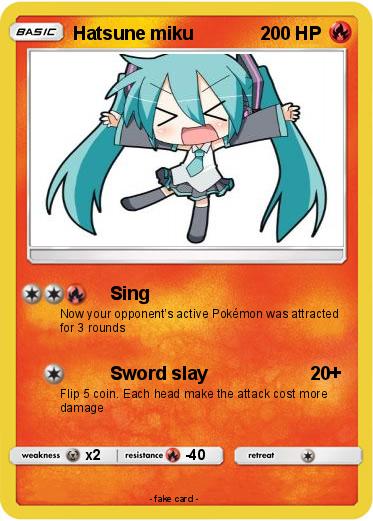 Pokemon Hatsune miku