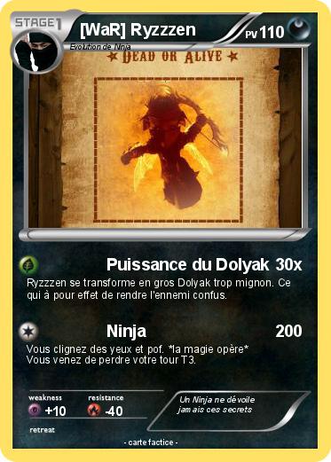 Pokemon [WaR] Ryzzzen