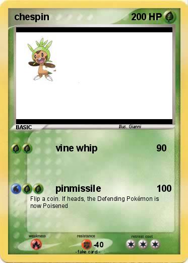 Pokemon chespin