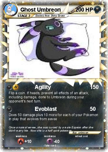 Pokemon Ghost Umbreon