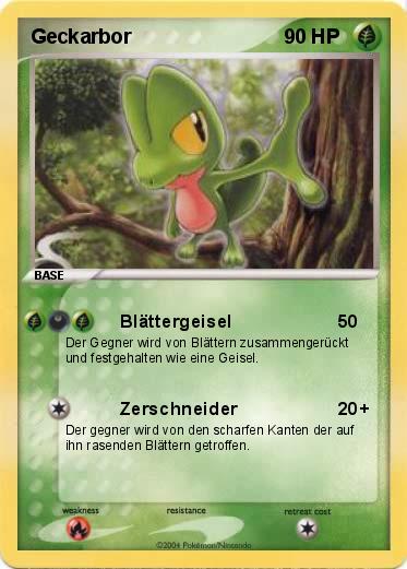 Pokemon Geckarbor