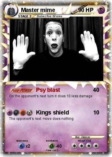 Pokemon Master mime