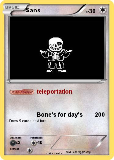 Pokemon Sans