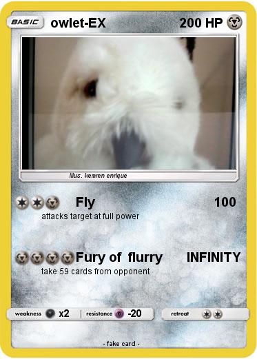 Pokemon owlet-EX