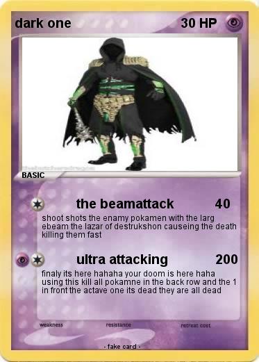 Pokemon dark one