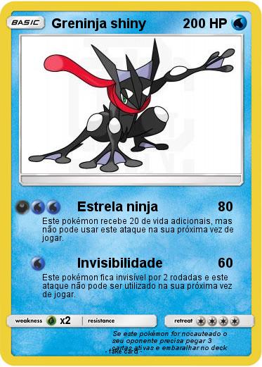 Pokemon Greninja shiny