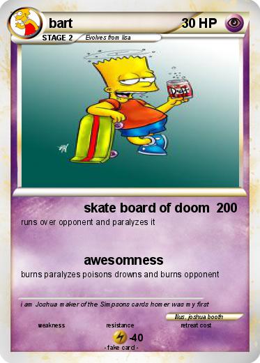 Pokemon bart