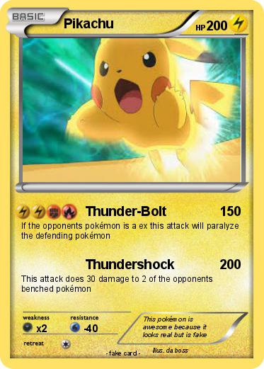 Pokemon Pikachu