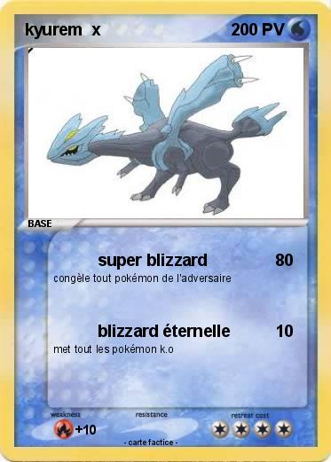 Pokemon kyurem  x