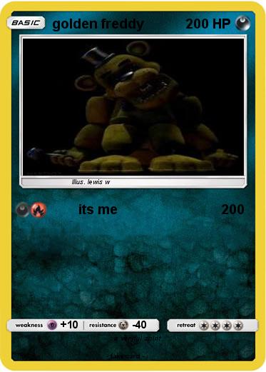 Pokemon golden freddy
