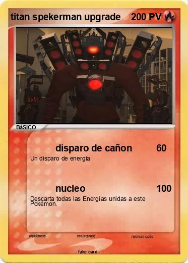 Pokemon titan spekerman upgrade