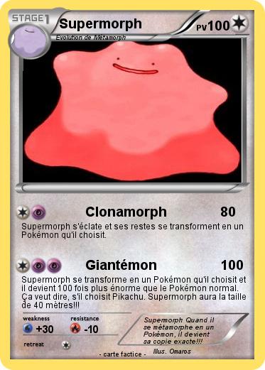 Pokemon Supermorph