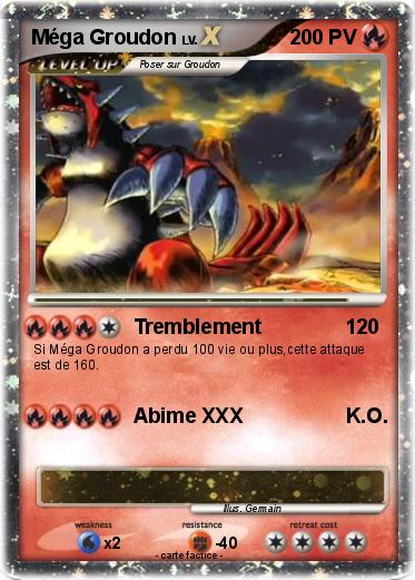 Pokemon Méga Groudon