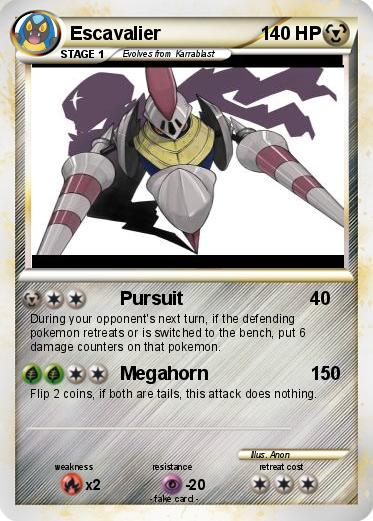 Pokemon Escavalier