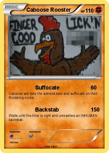 Pokemon Caboose Rooster