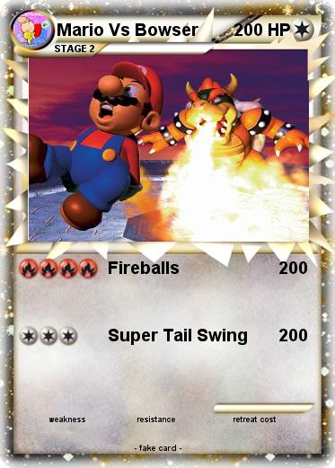 Pokemon Mario Vs Bowser