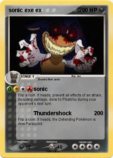 Pokemon sonic exe ex