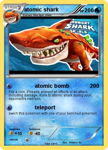 Pokemon atomic shark