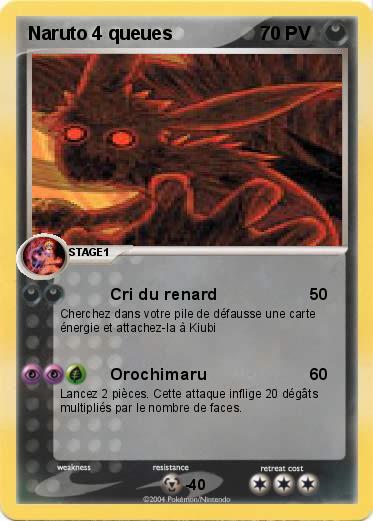 Pokemon Naruto 4 queues