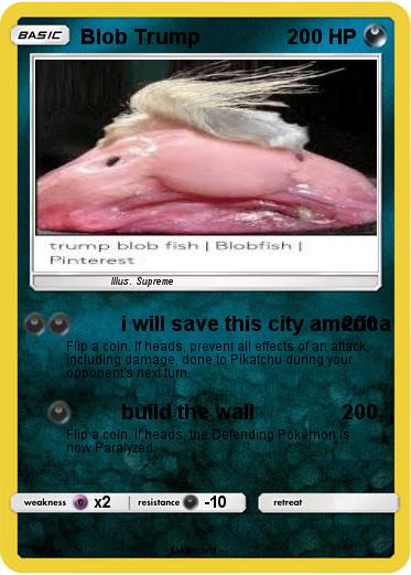Pokemon Blob Trump