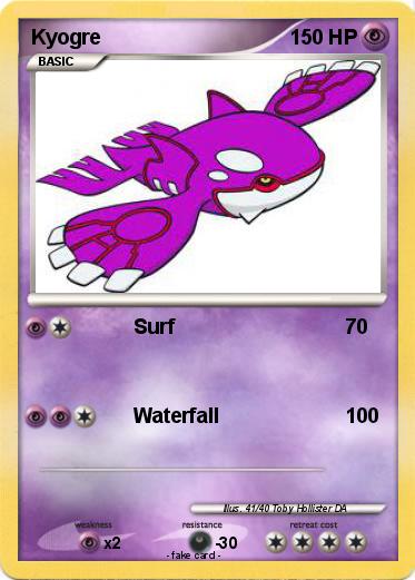 Pokemon Kyogre