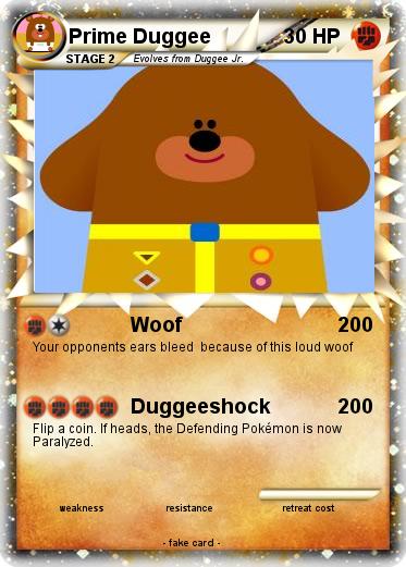 Pokemon Prime Duggee