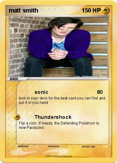 Pokemon matt smith