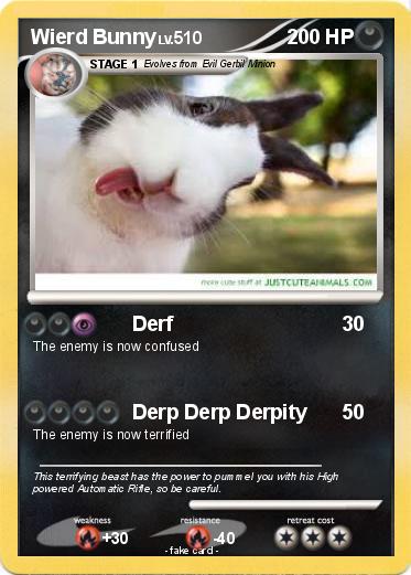 Pokemon Wierd Bunny