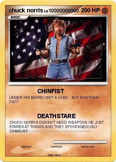 Pokemon chuck norris
