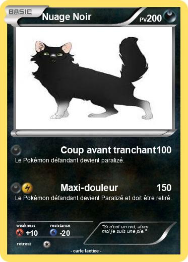 Pokemon Nuage Noir