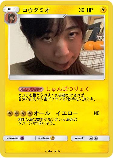 Pokemon コウダミオ