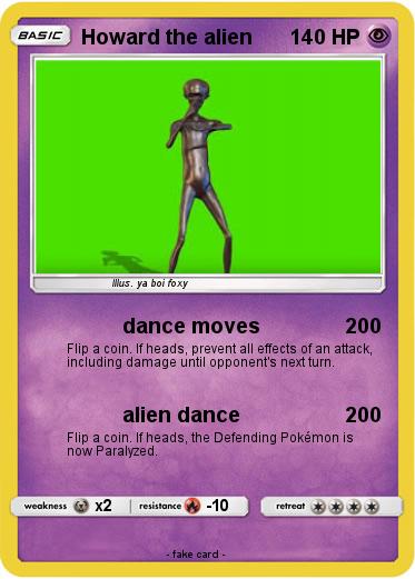 Pokemon Howard the alien