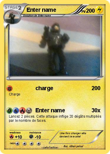 Pokemon Enter name