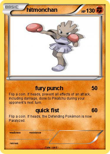 Pokemon hitmonchan