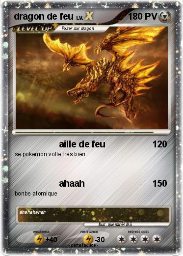 Pokemon dragon de feu