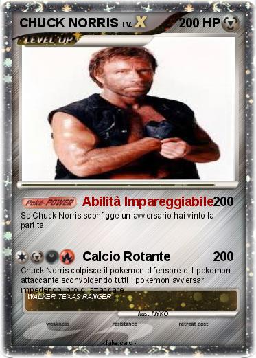 Pokemon CHUCK NORRIS