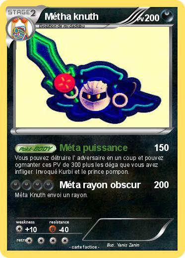Pokemon Métha knuth
