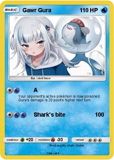 Pokemon Gawr Gura