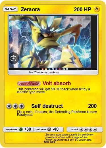 Pokemon Zeraora