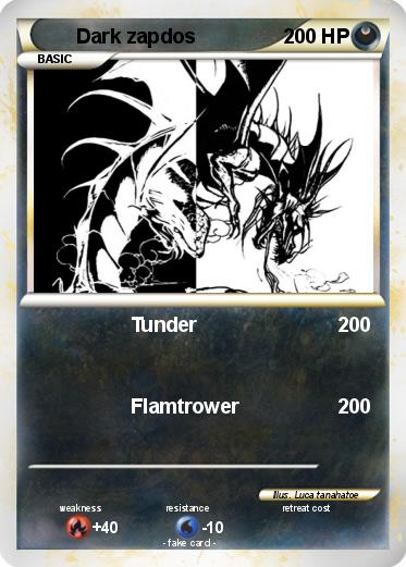 Pokemon Dark zapdos