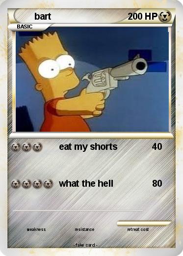 Pokemon bart