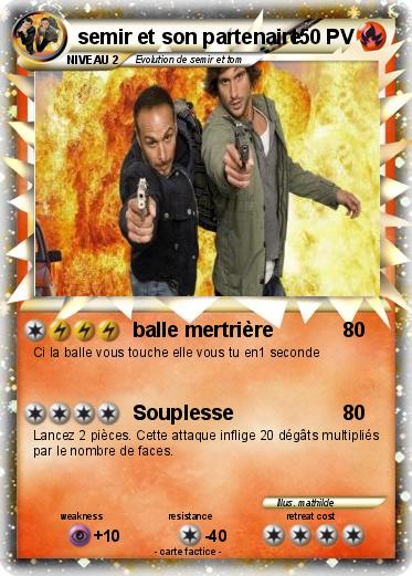 Pokemon semir et son partenaire