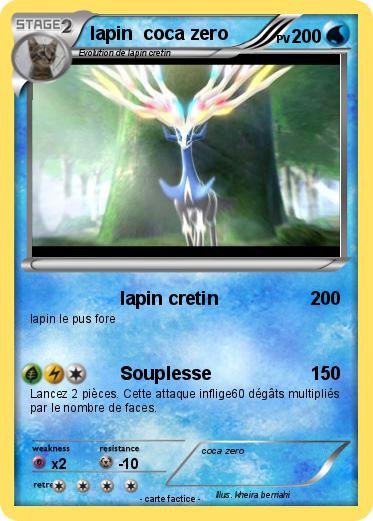 Pokemon lapin  coca zero