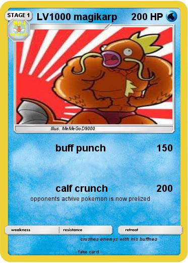 Pokemon LV1000 magikarp