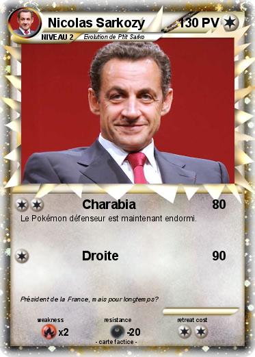Pokemon Nicolas Sarkozy