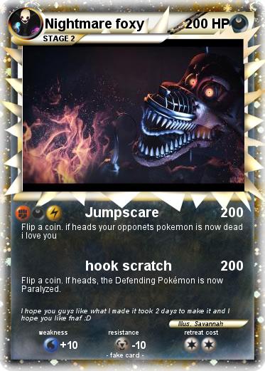 Pokemon Nightmare foxy